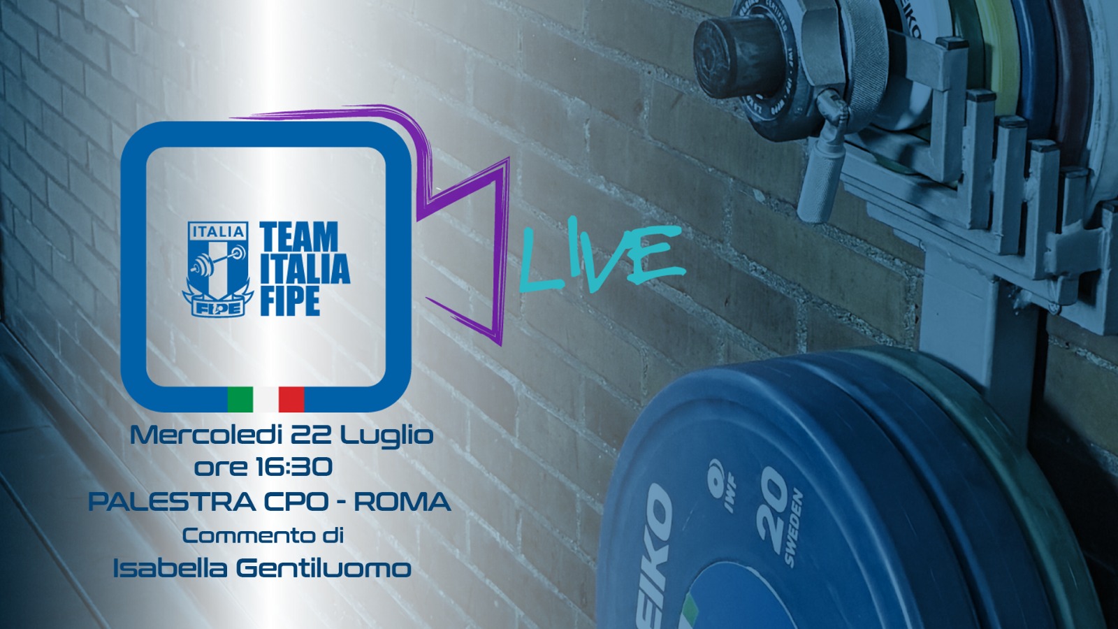 Team Italia – Allenamento CPO – 23 luglio 2026