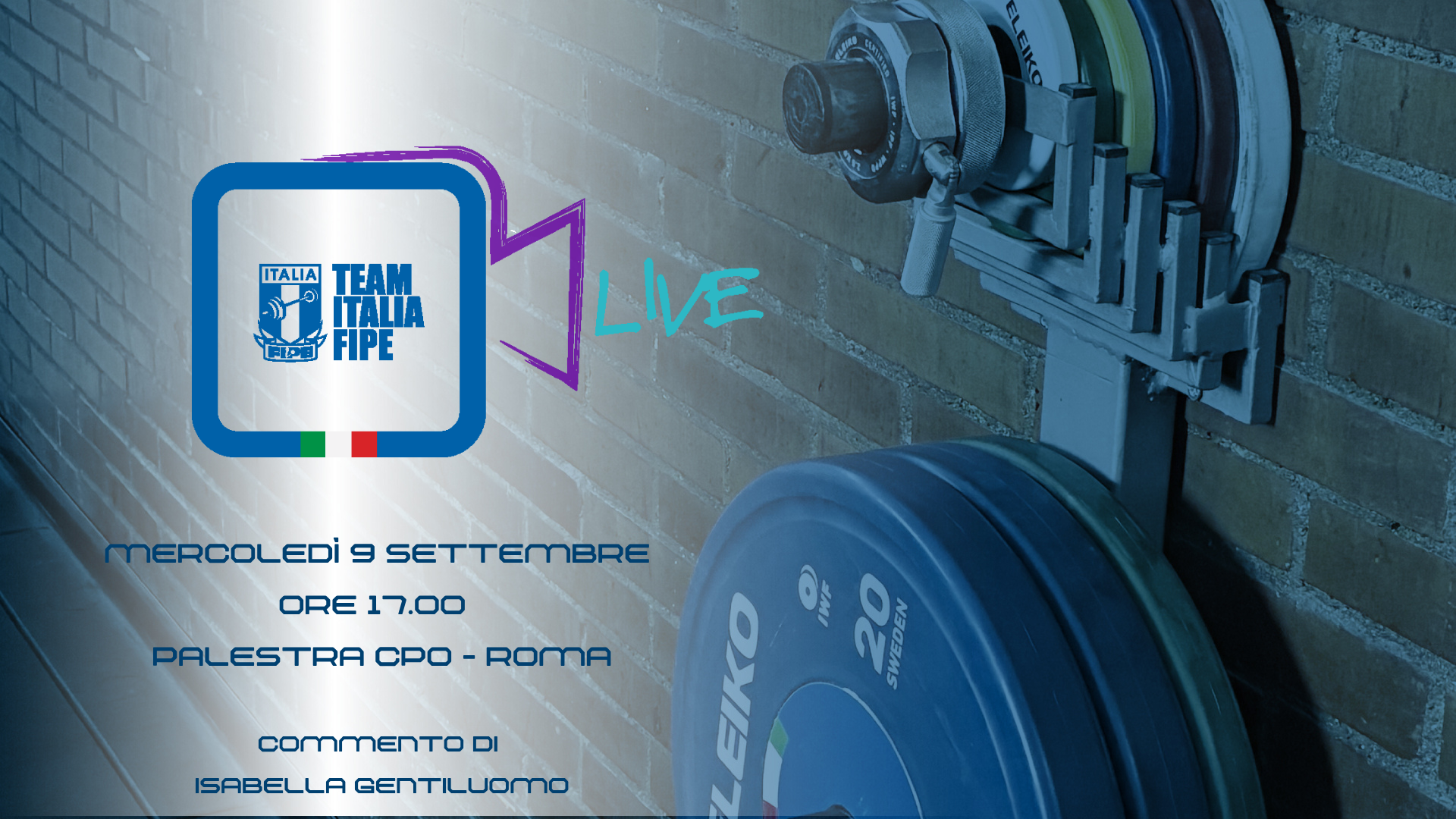Team Italia – Allenamento CPO – 9 settembre 2026