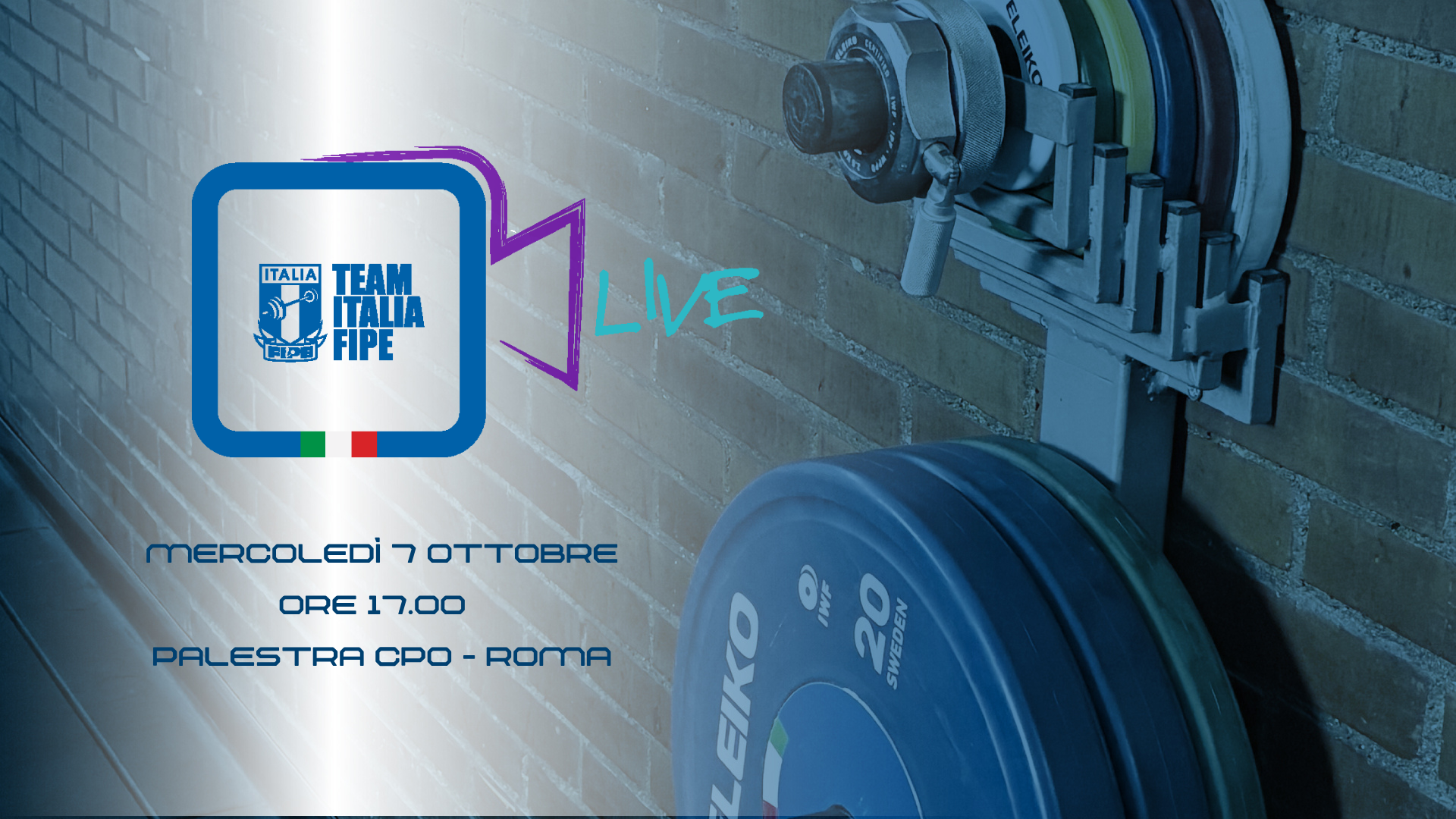 Team Italia – Allenamento CPO – 7 ottobre 2026